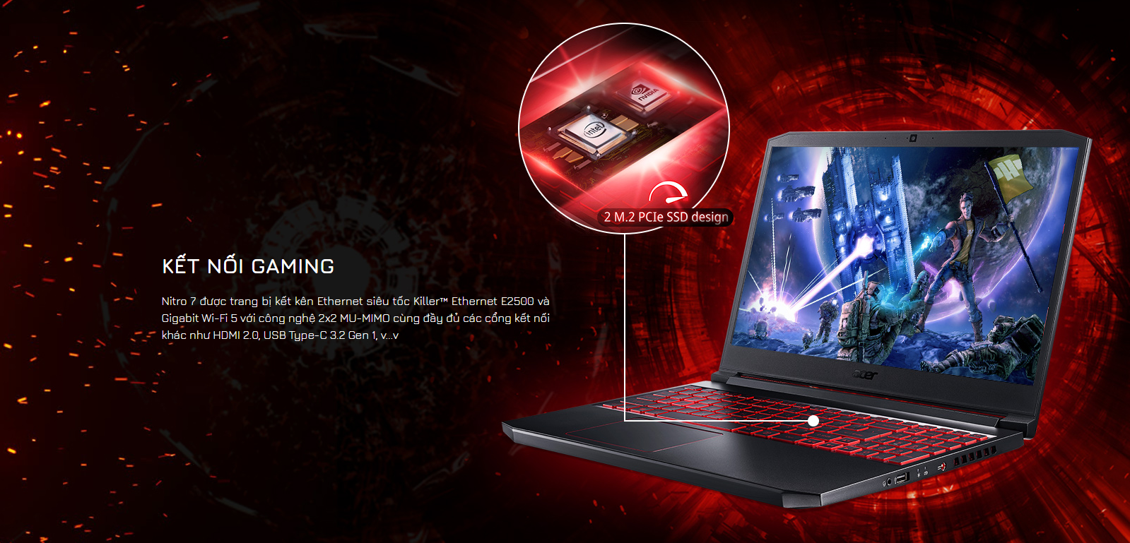 Laptop Gaming Acer Nitro 7-4